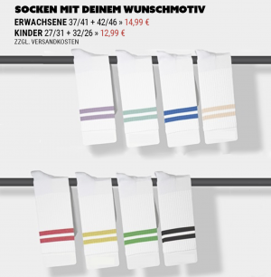 GCF Mai Camp – Tennissocken individuell bedruckt - Erwachsene